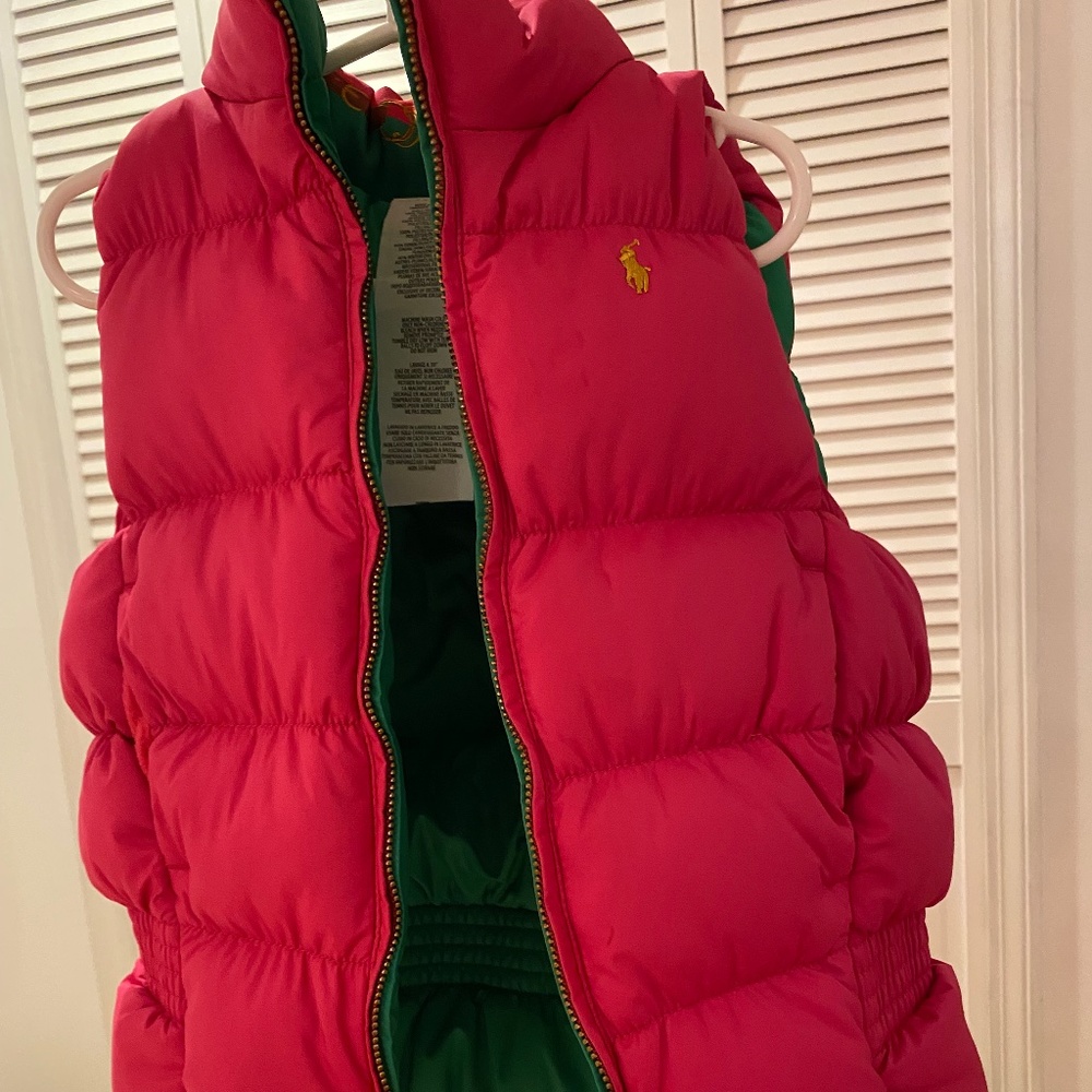 Ralph Lauren Girls Puffer Vest